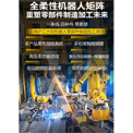 【尊龙凯时人生就是搏案例】全柔性机械人矩阵-尊龙凯时人生就是搏全自动多机型箱体零件机械人拼装焊接生产线项目